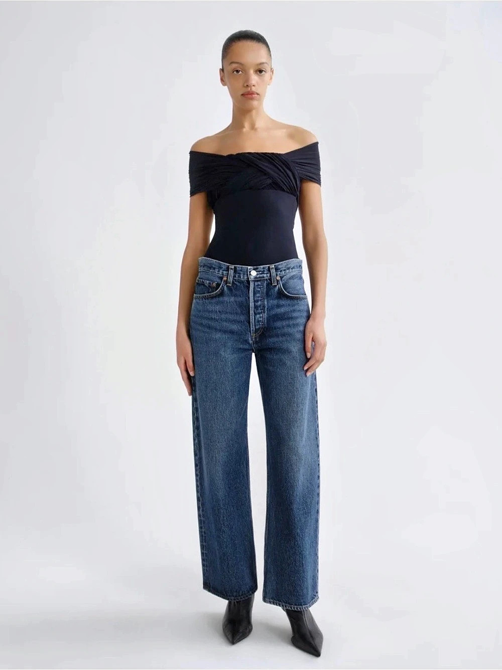 AGOLDE Parker Arc Jeans Blue Like New